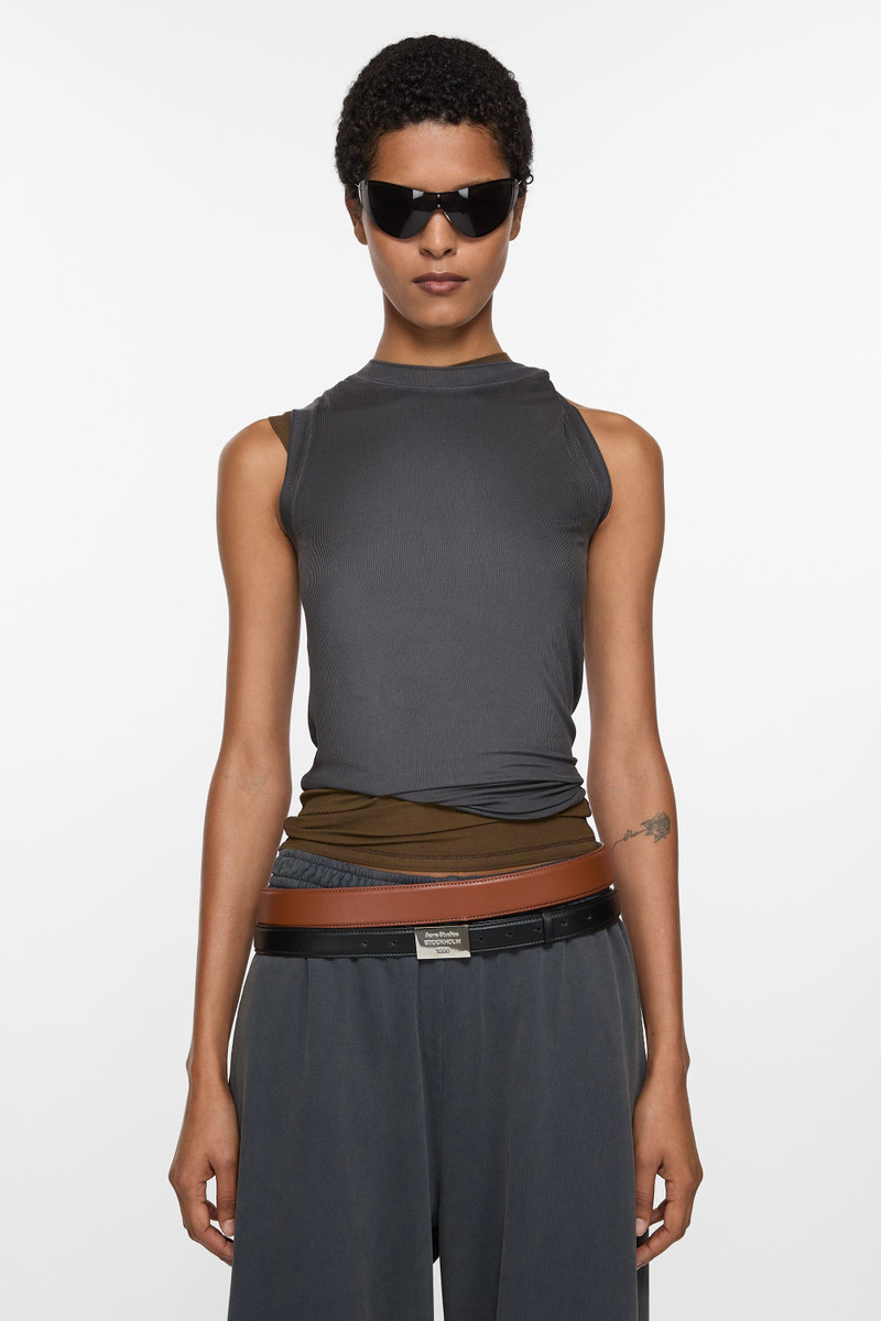 Acne Studios Tank top - Black outlook