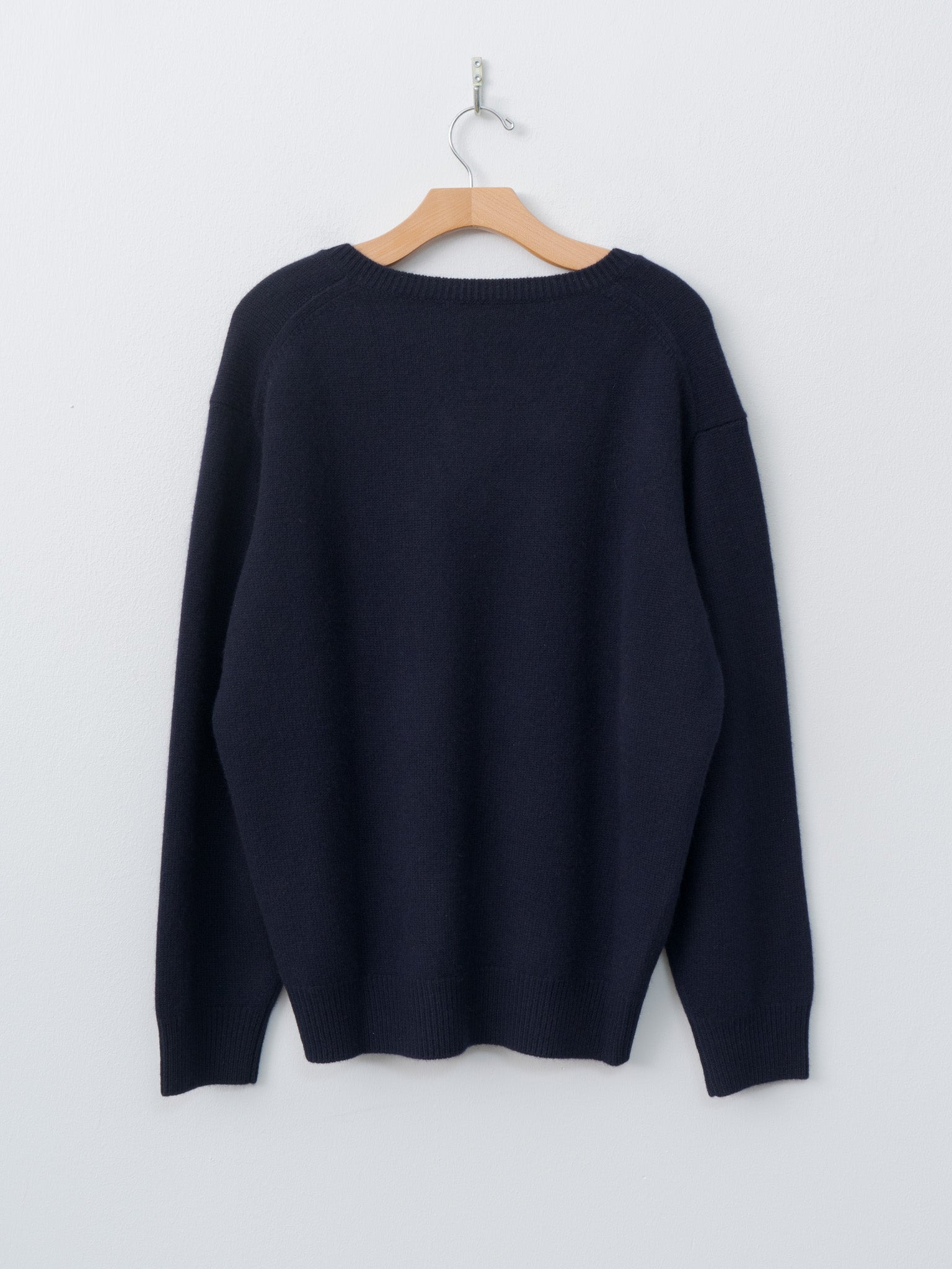 Mann 3-Ply Cashmere Sweater - Midnight - 8