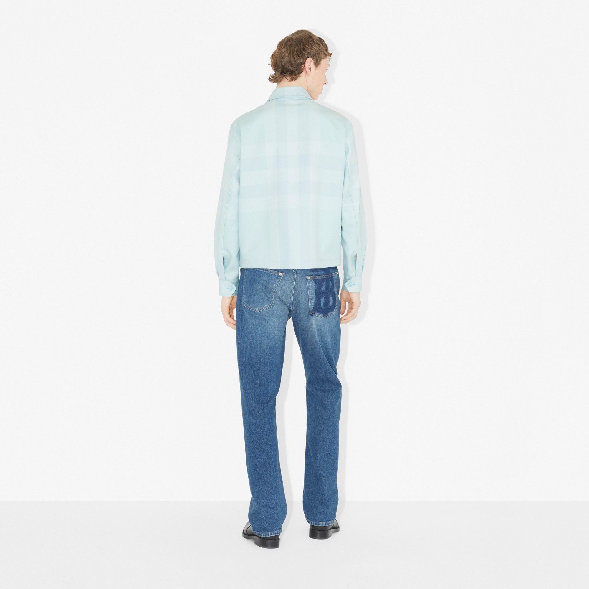 Reversible Check Cotton Harrington Jacket - 4