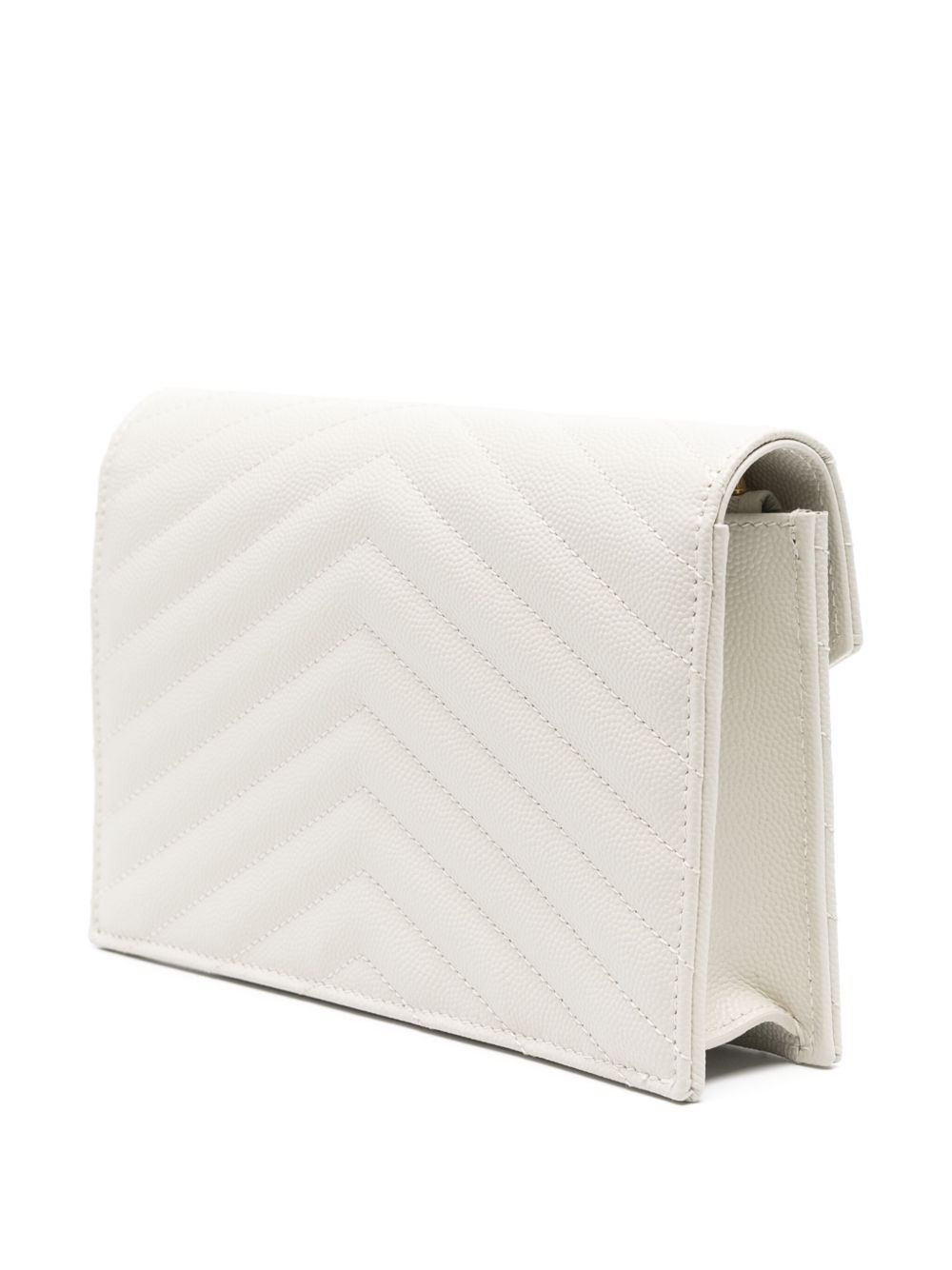 small Cassandre leather clutch bag - 3