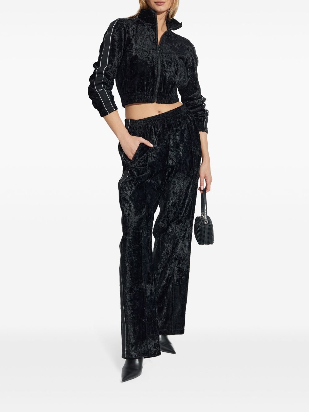 velvet cardigan - 2