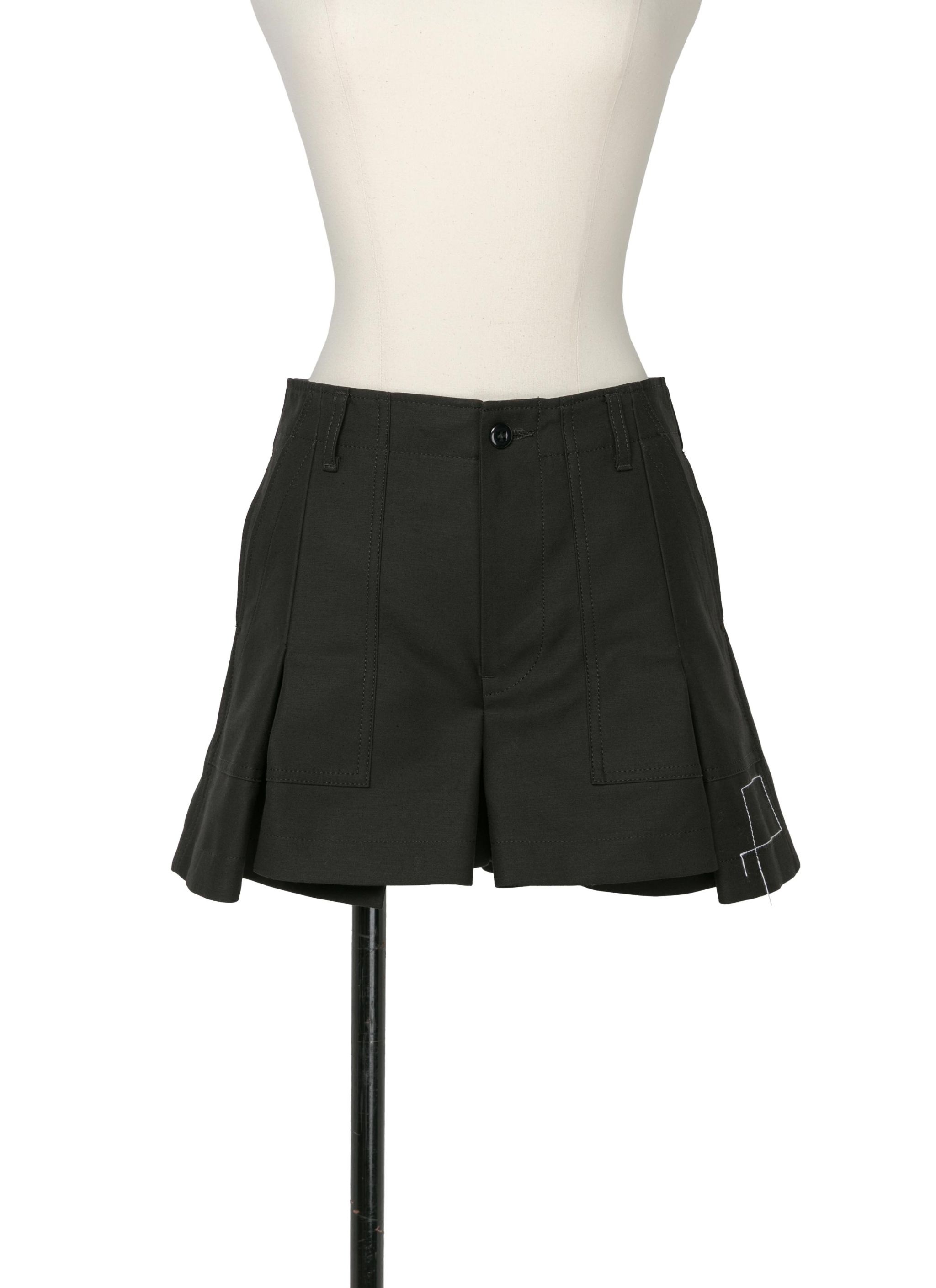 sacai WTAPS Cotton Back Satin Shorts | REVERSIBLE