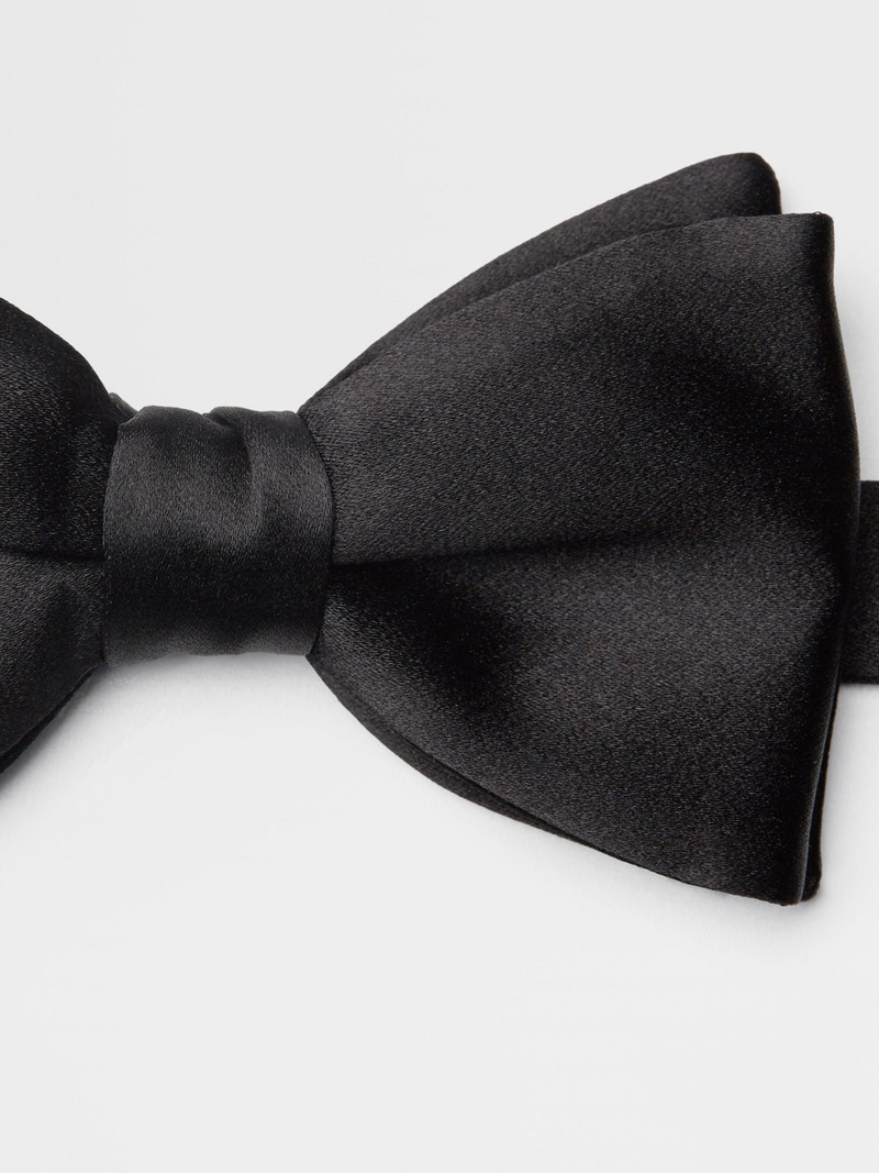 ZEGNA BLACK SILK BOWTIE outlook