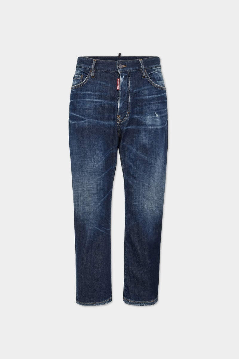 DARK BASIC WASH BRO JEANS 1