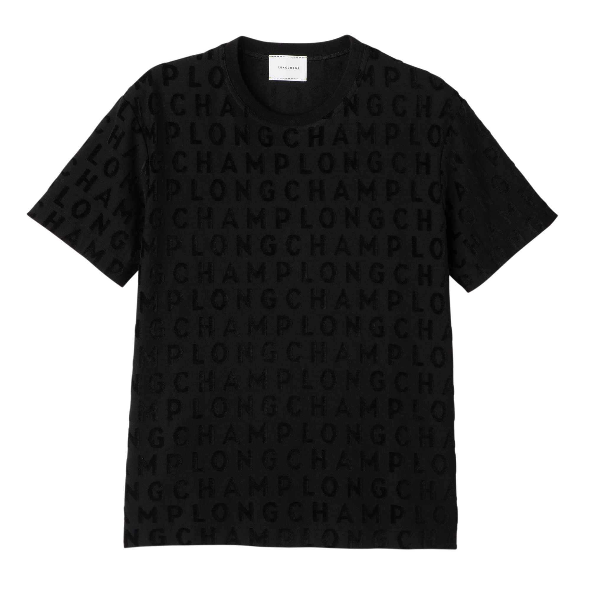 Logo large t-shirt Black - Jersey - 1