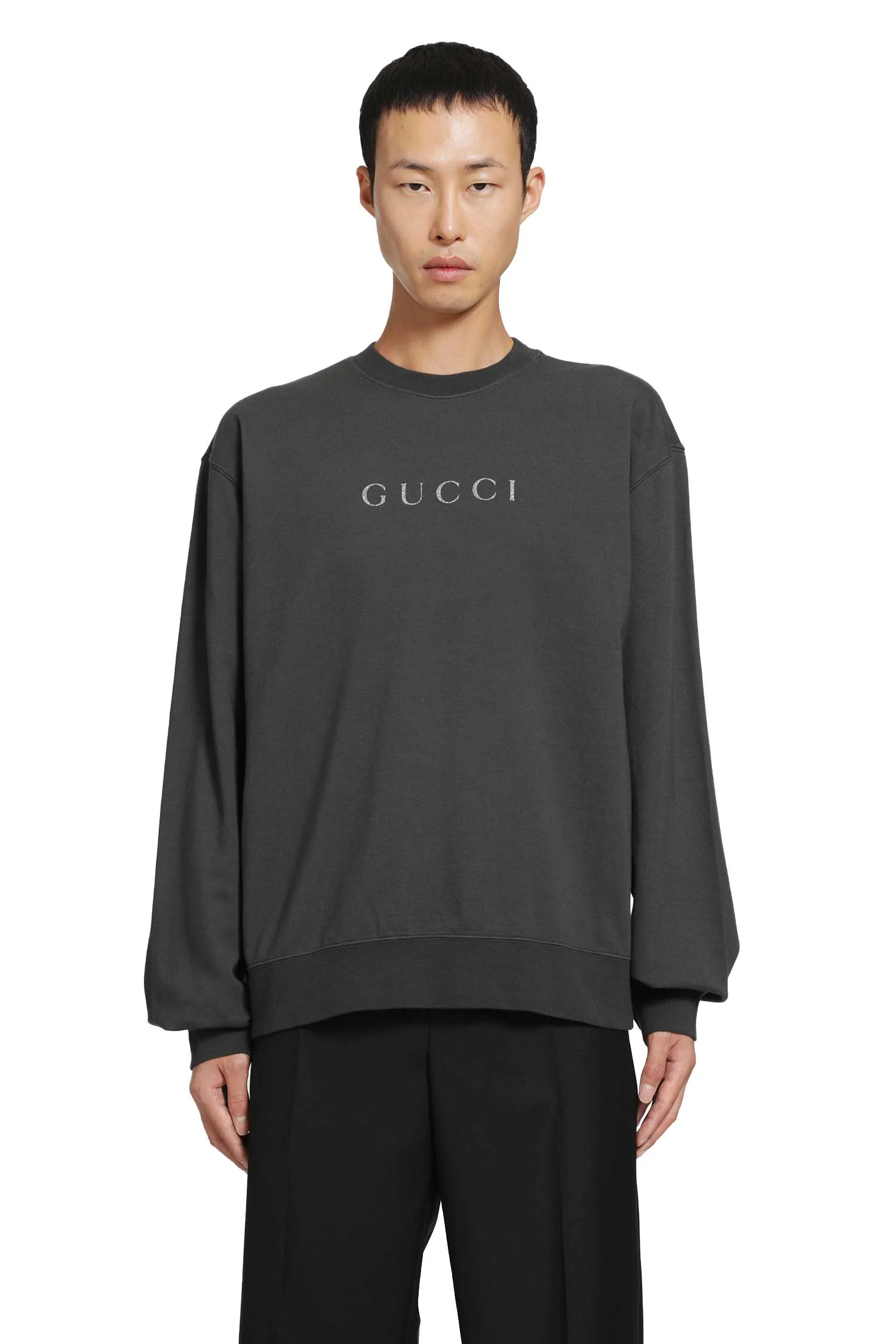 Glitter Logo Sweatshirt - 1