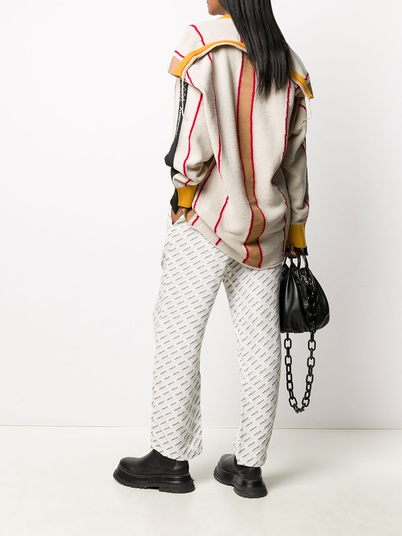 Ambush deconstructed crew neck sweatshirt outlook
