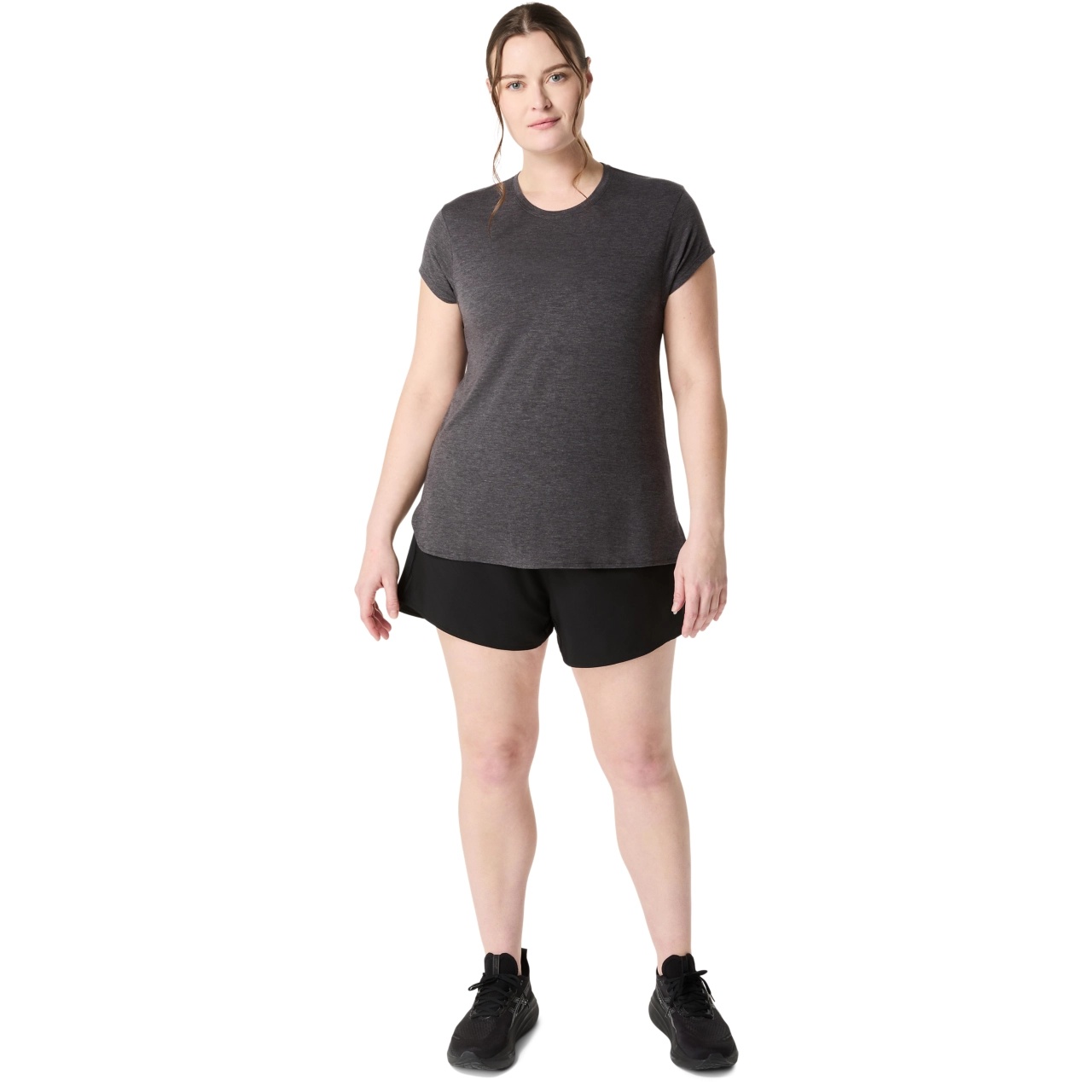 WOMEN'S HEATHER CREWNECK TOP - 6