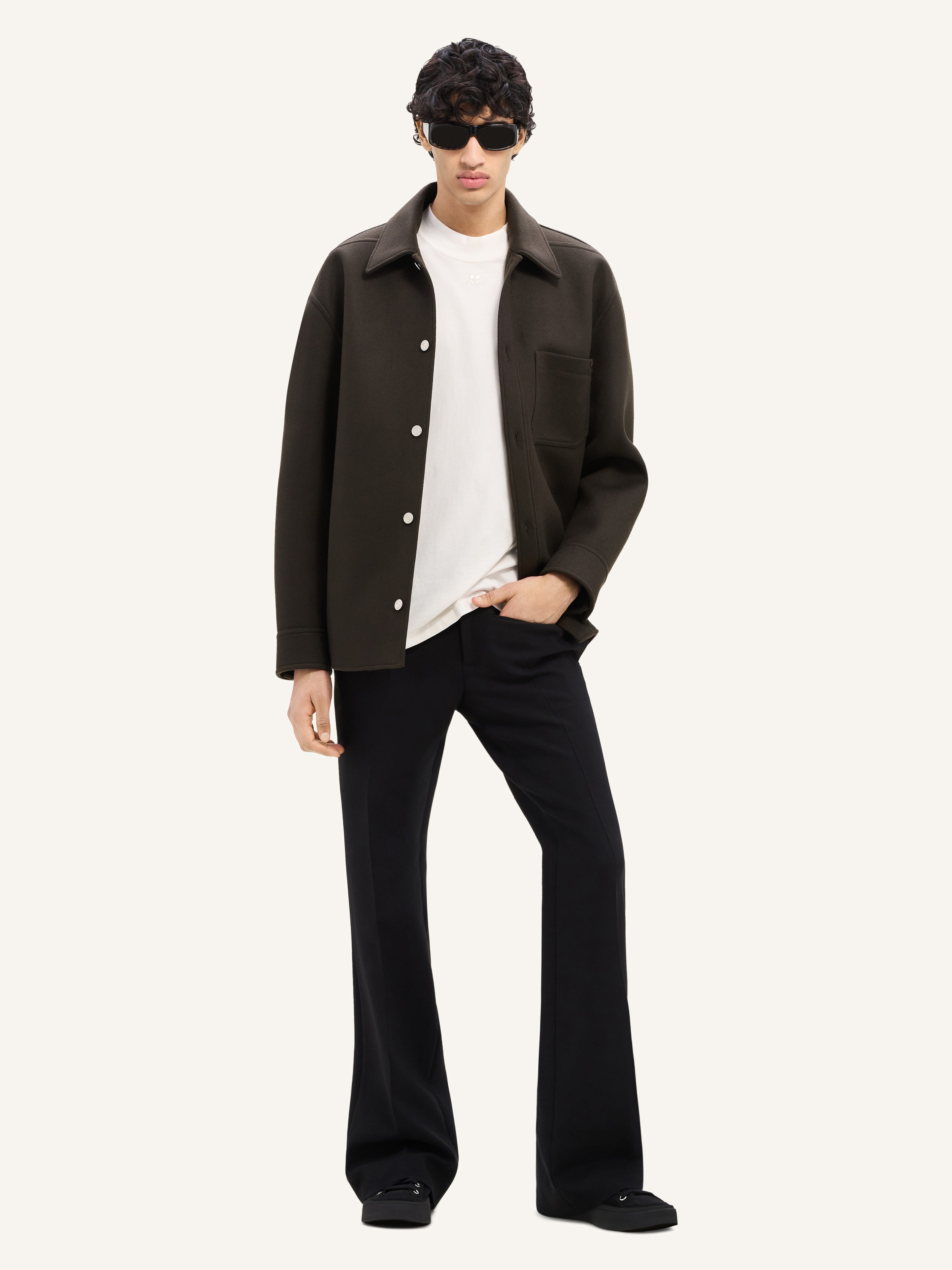 WOOL OVERSHIRT - 2