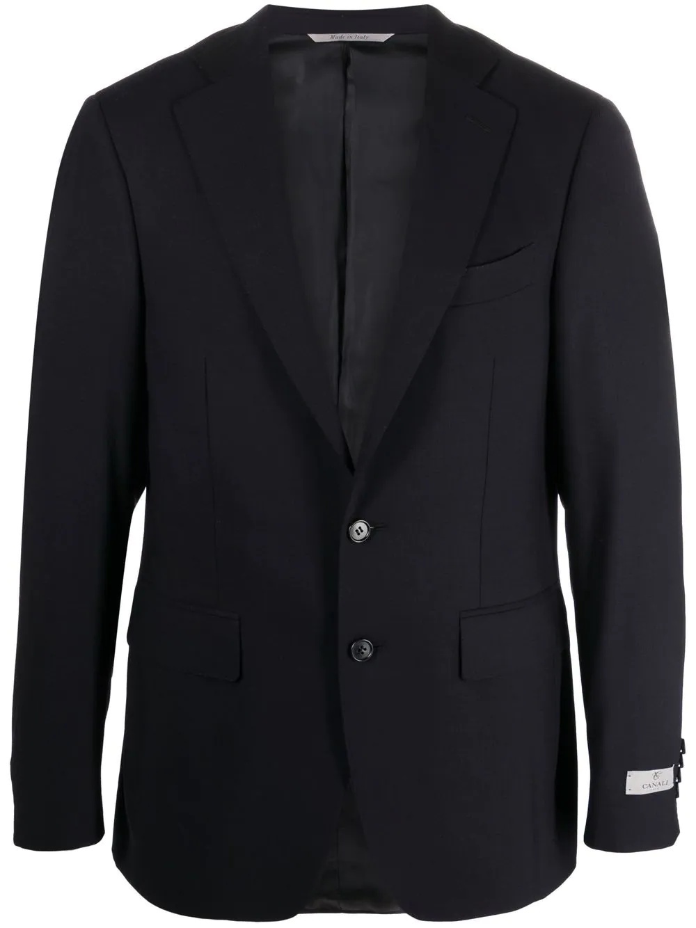 single-breasted tailored blazer - 1