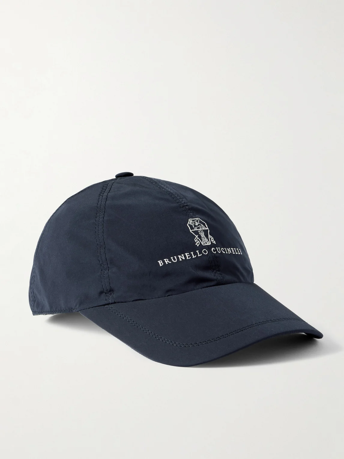 Logo-Embroidered Cotton-Twill Baseball Cap - 1