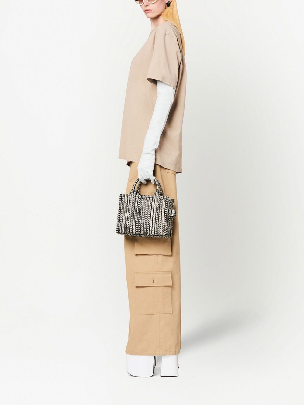 The Monogram Leather Mini Tote Bag - 7
