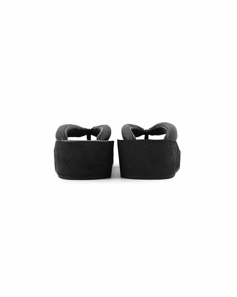 HANA SANDAL-FOLK W BLACK - 4