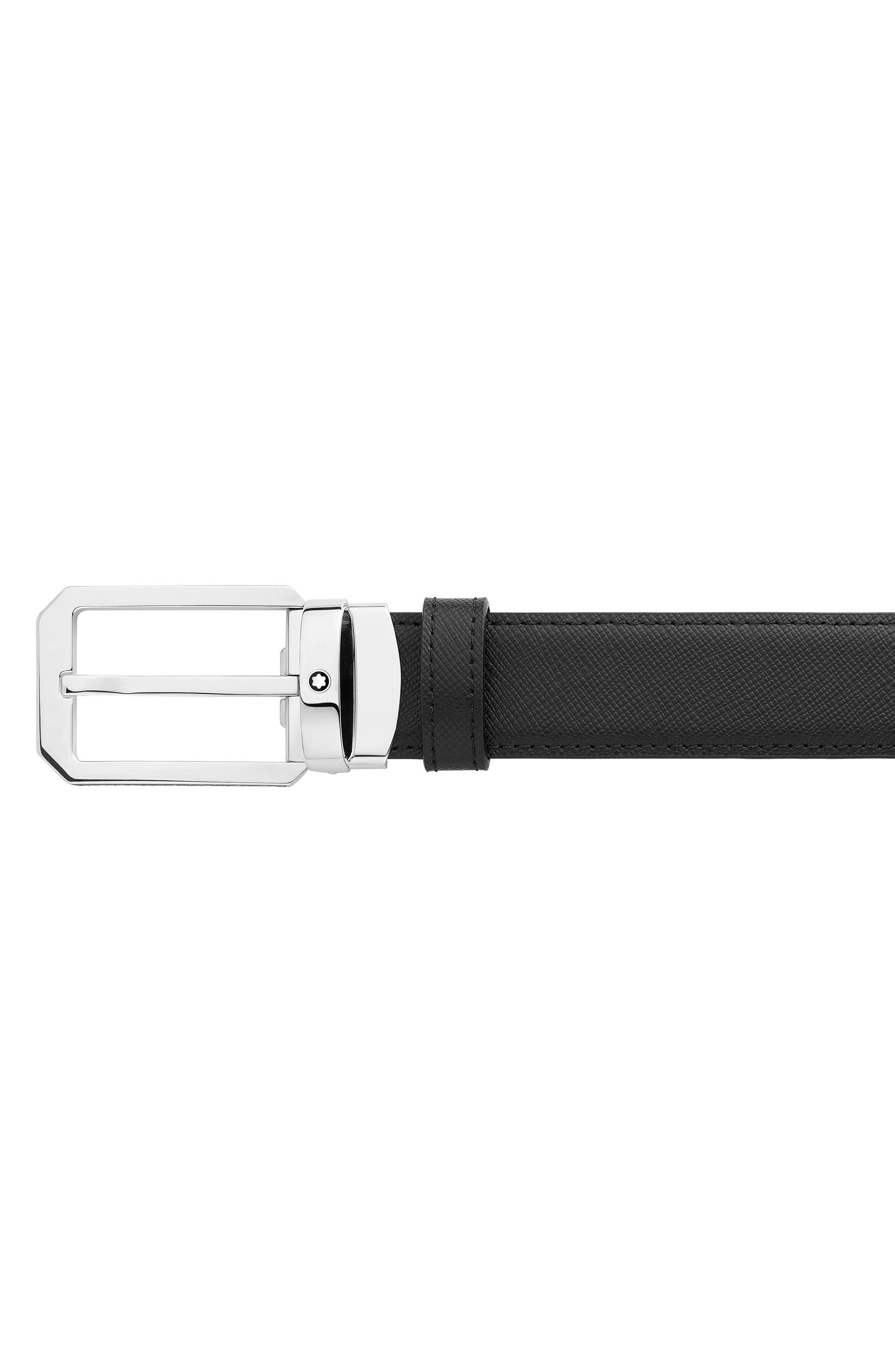 Reversible Leather Belt - 3
