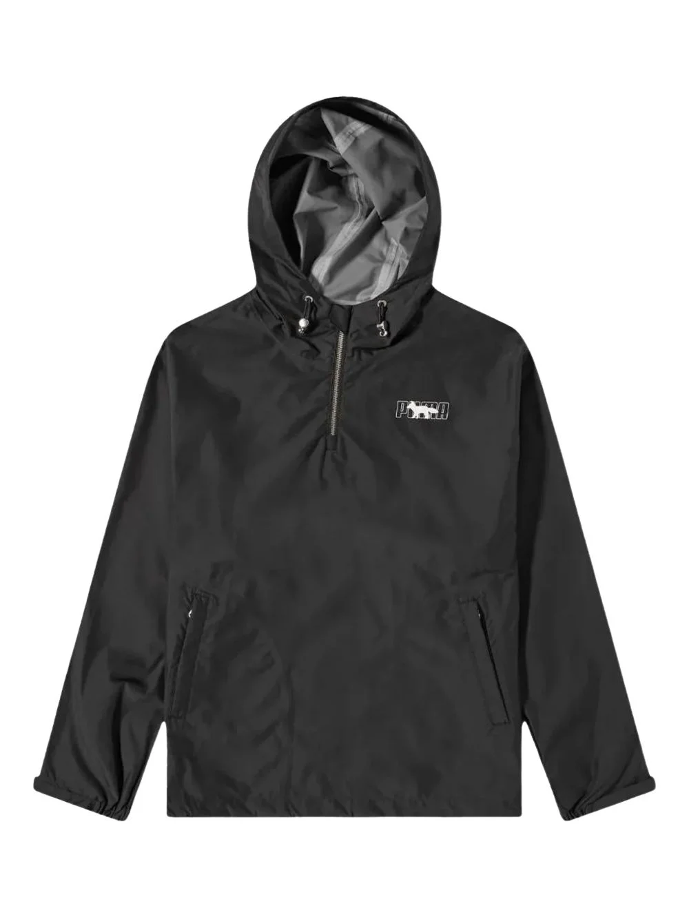 x Maison Kitsune Smock hooded windbreaker - 1