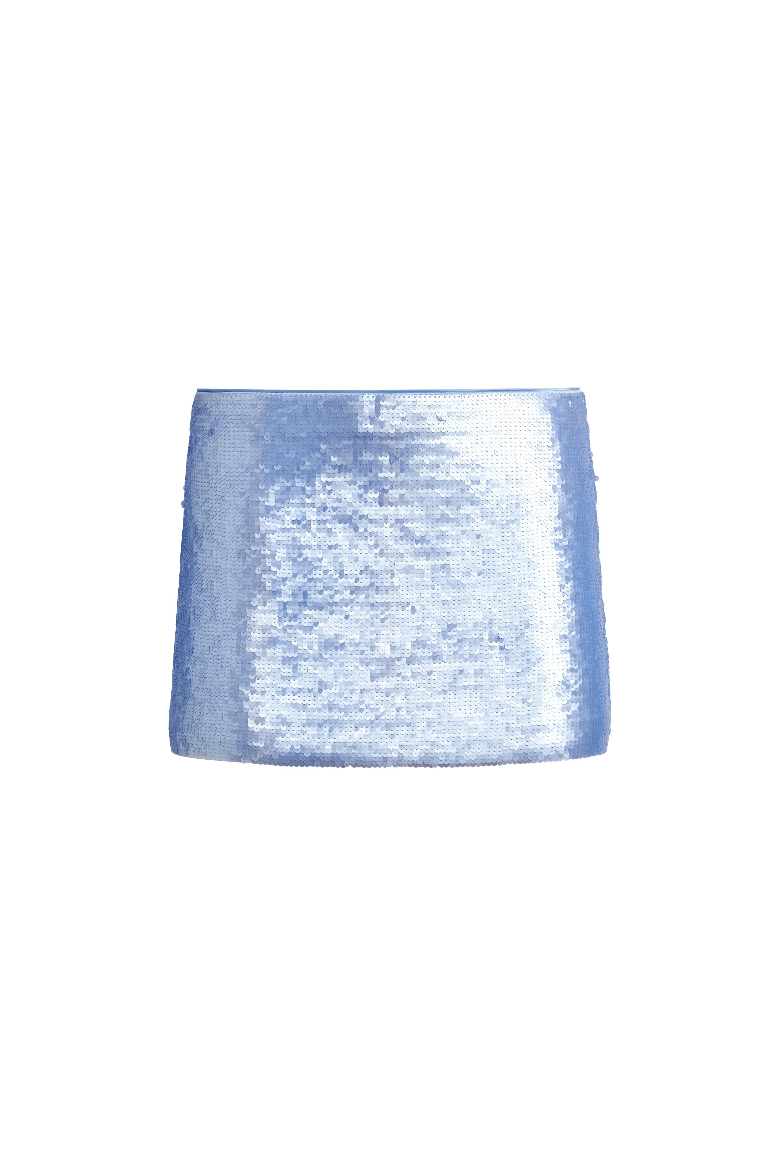LOW RISE MATTE SEQUIN SKIRT - 1