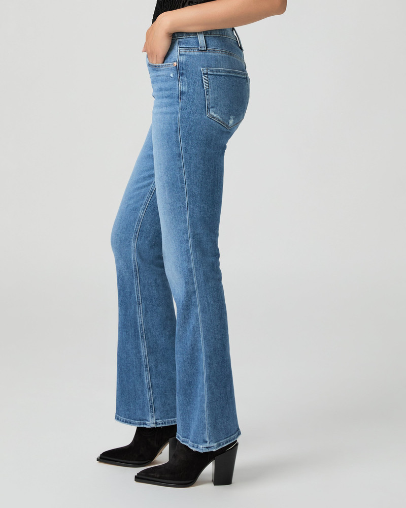 High Rise Laurel Canyon Petite Bootcut Jean 3