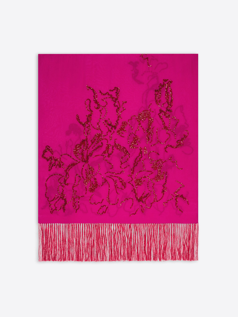 Dries Van Noten EMBROIDERED SCARF outlook