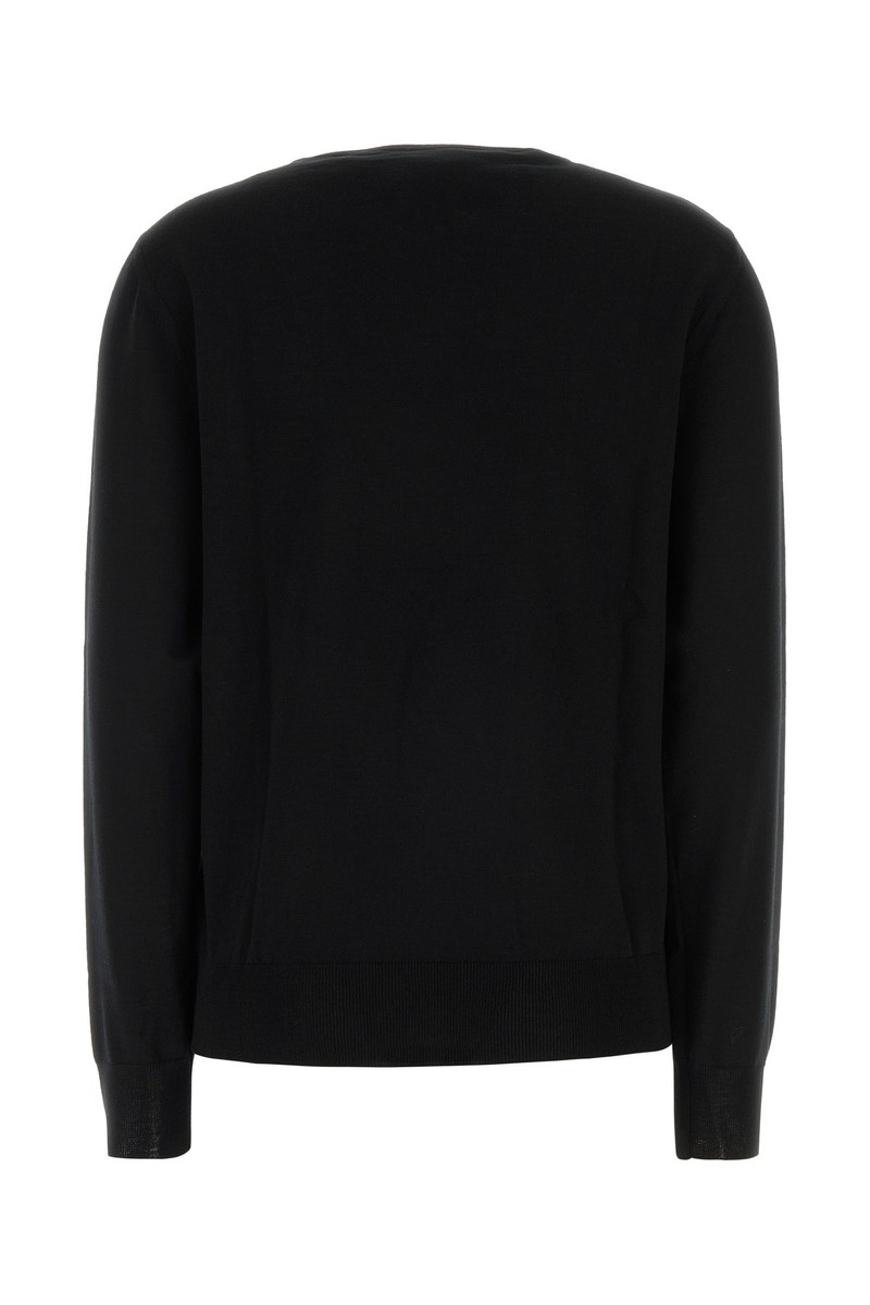Valentino Black wool sweater outlook
