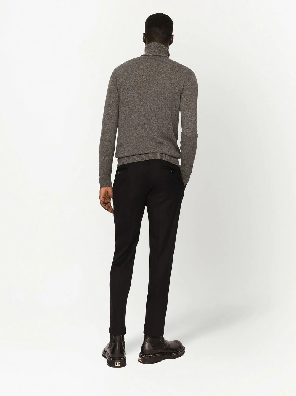 roll-neck cashmere jumper - 4