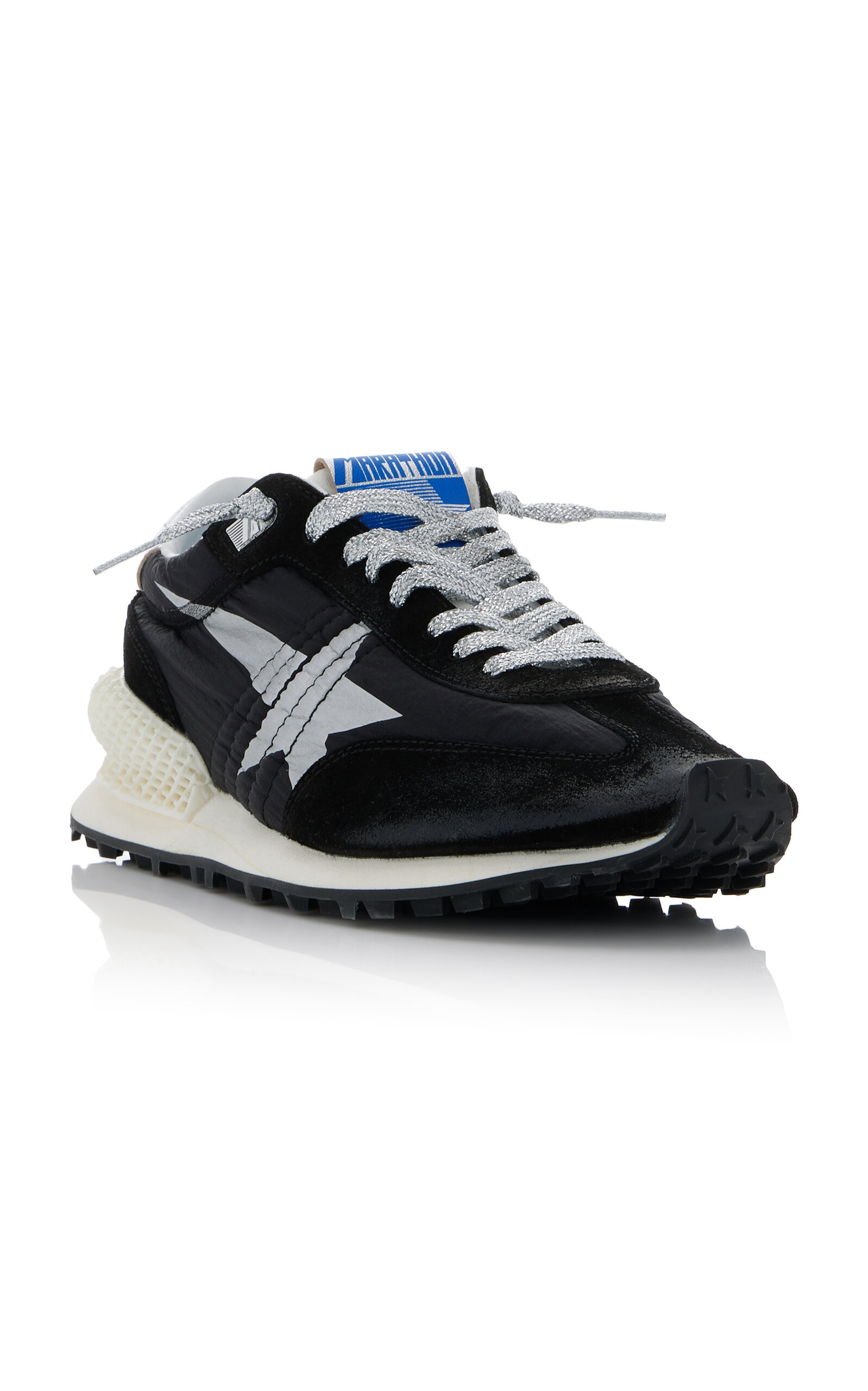 Running Marathon Nylon Sneakers black - 4