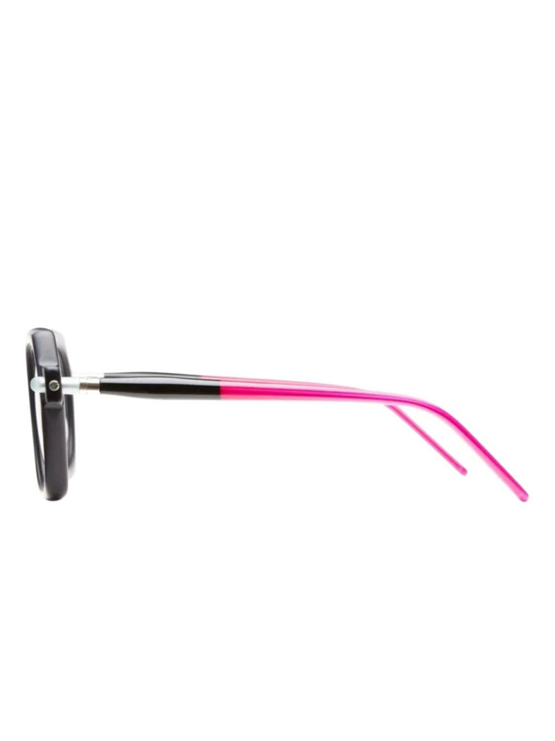 Kuboraum geometric-frame glasses outlook