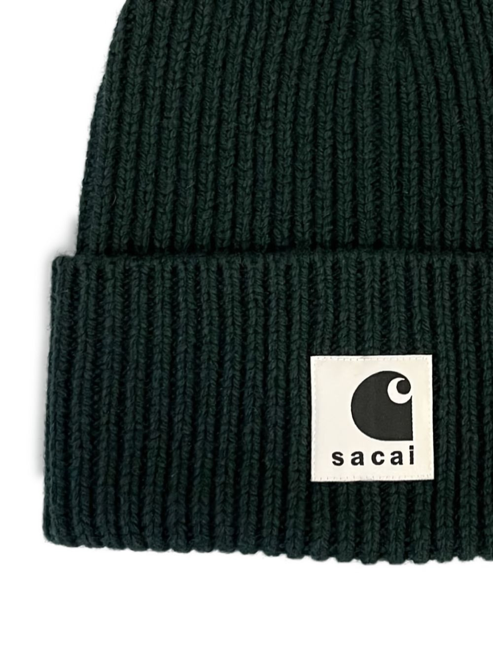 x  Carhartt WIP ribbed beanie hat - 2
