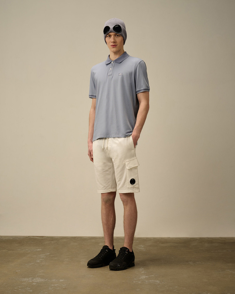 C.P. Company Light Fleece Cargo Lens Shorts outlook