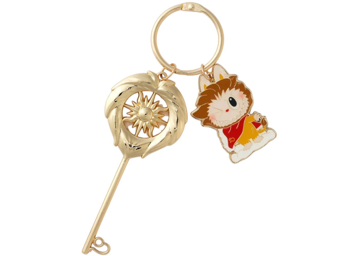Pop Mart The Monsters Labubu Constellation Series Pisces Key Pendant - 1