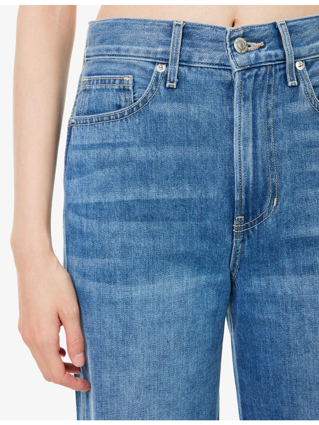 Taylor Wide-Leg Denim-Blend Jeans - 5