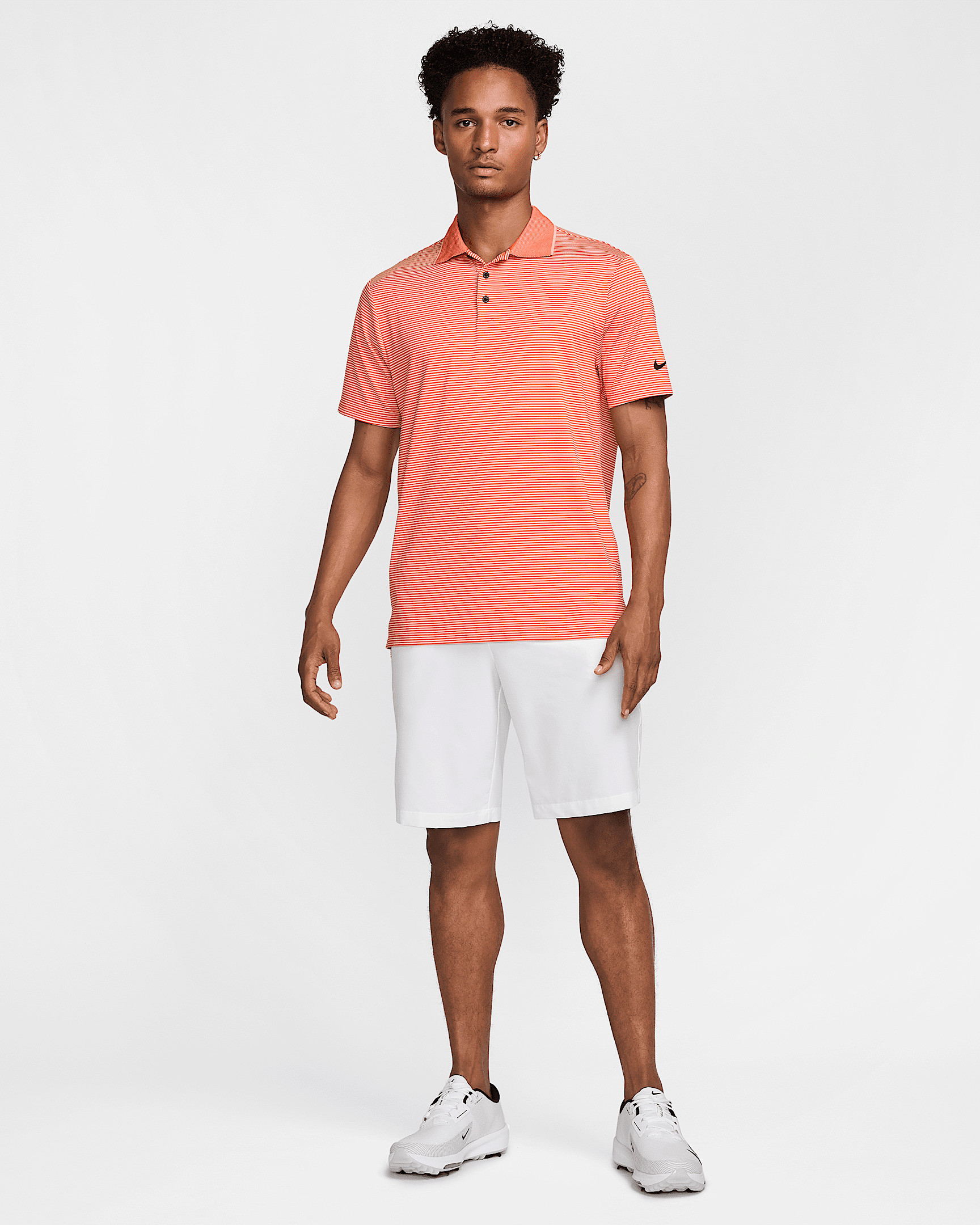 Nike Tour Men's Dri-FIT Striped Golf Polo - 8