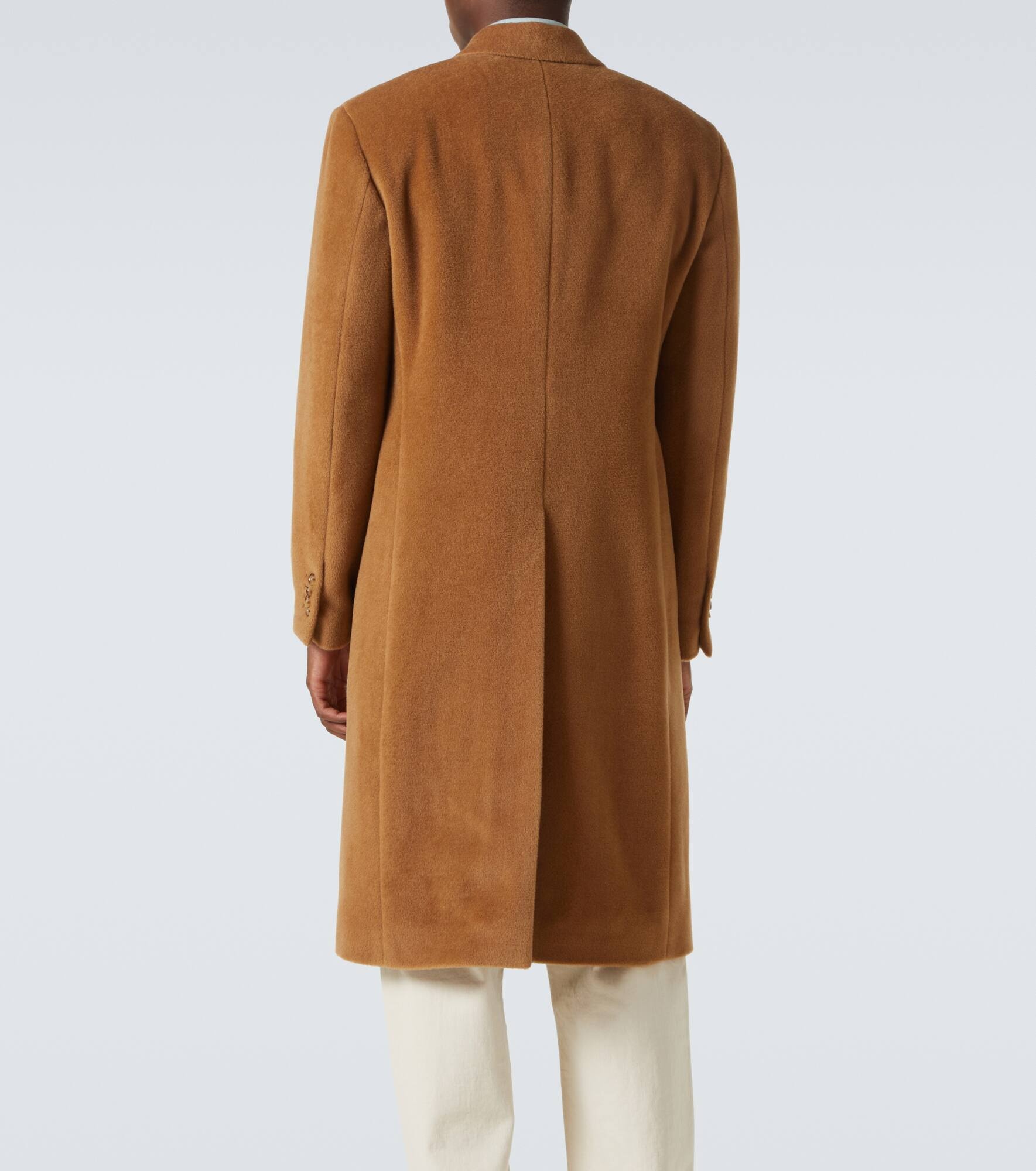Virgin wool overcoat - 4