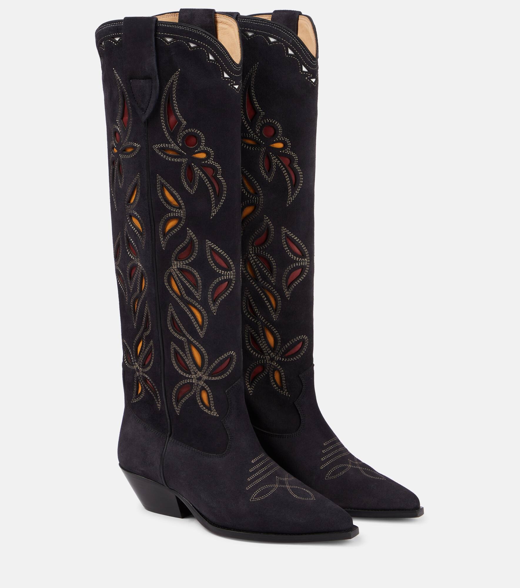 Denvee suede cowboy boots - 1