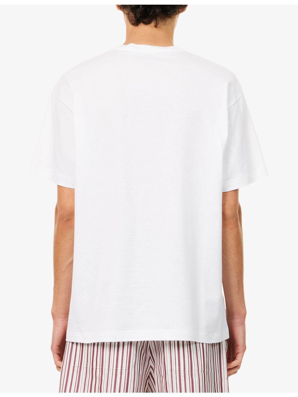 Logo-Print Relaxed-Fit Cotton-Jersey T-Shirt - 4
