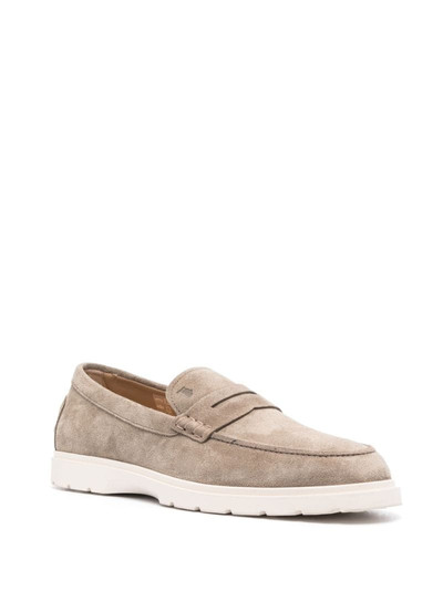 Tod's Slipper suede loafers outlook