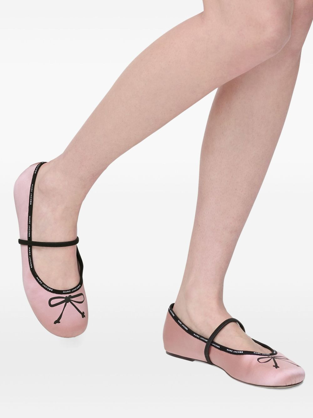bow-detail ballet flats - 3