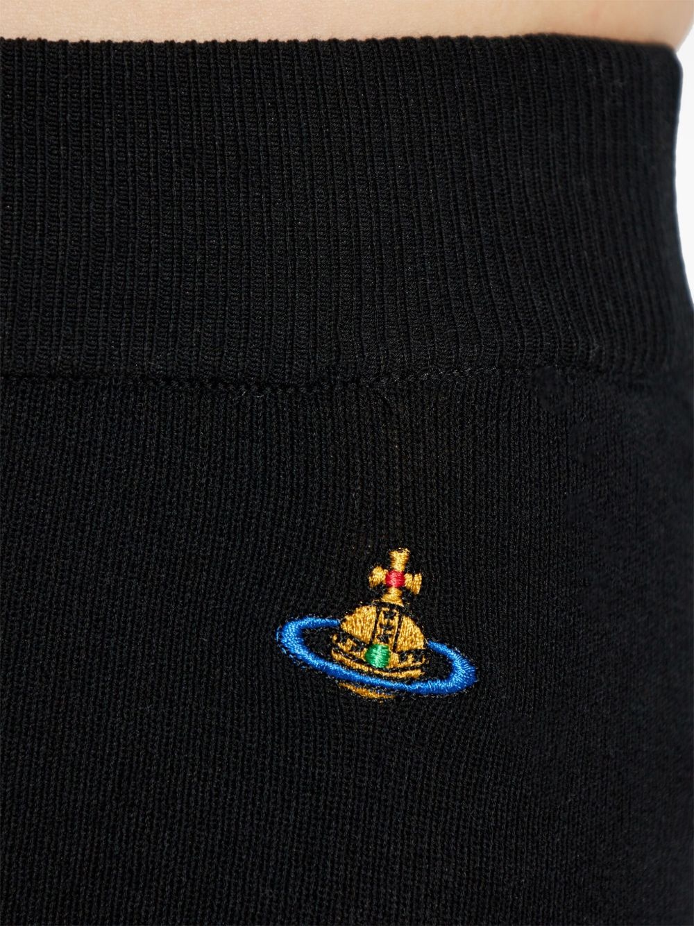 logo-embroidered shorts - 5