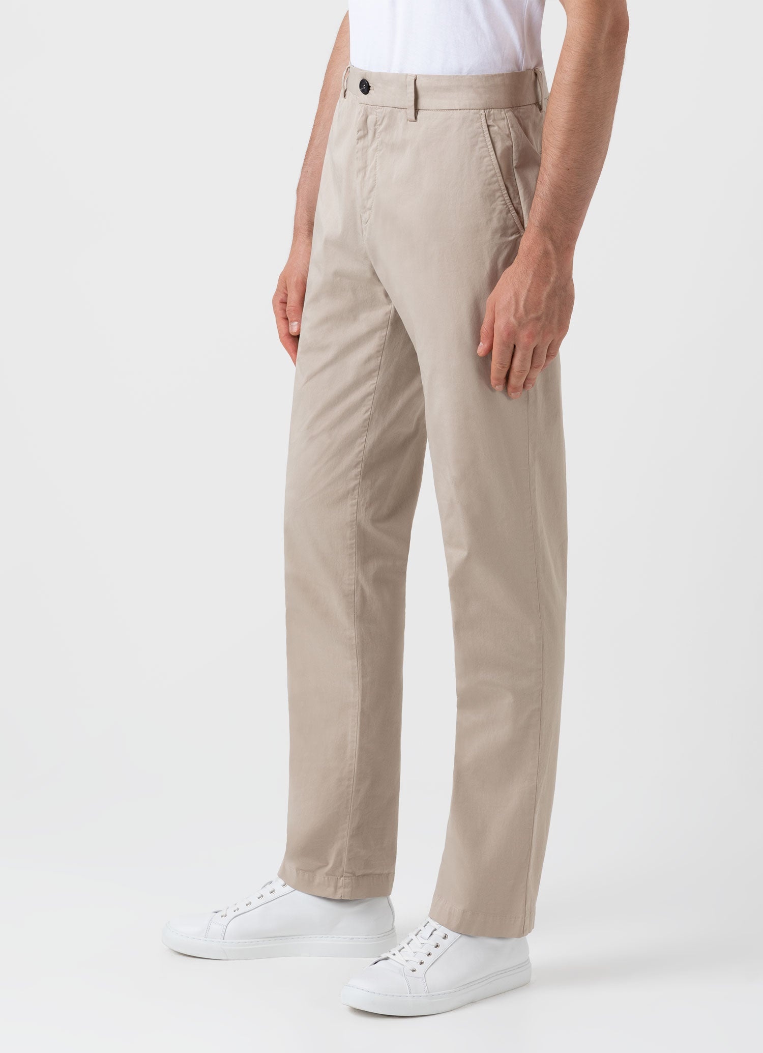 Regular Fit Stretch Chino - 5