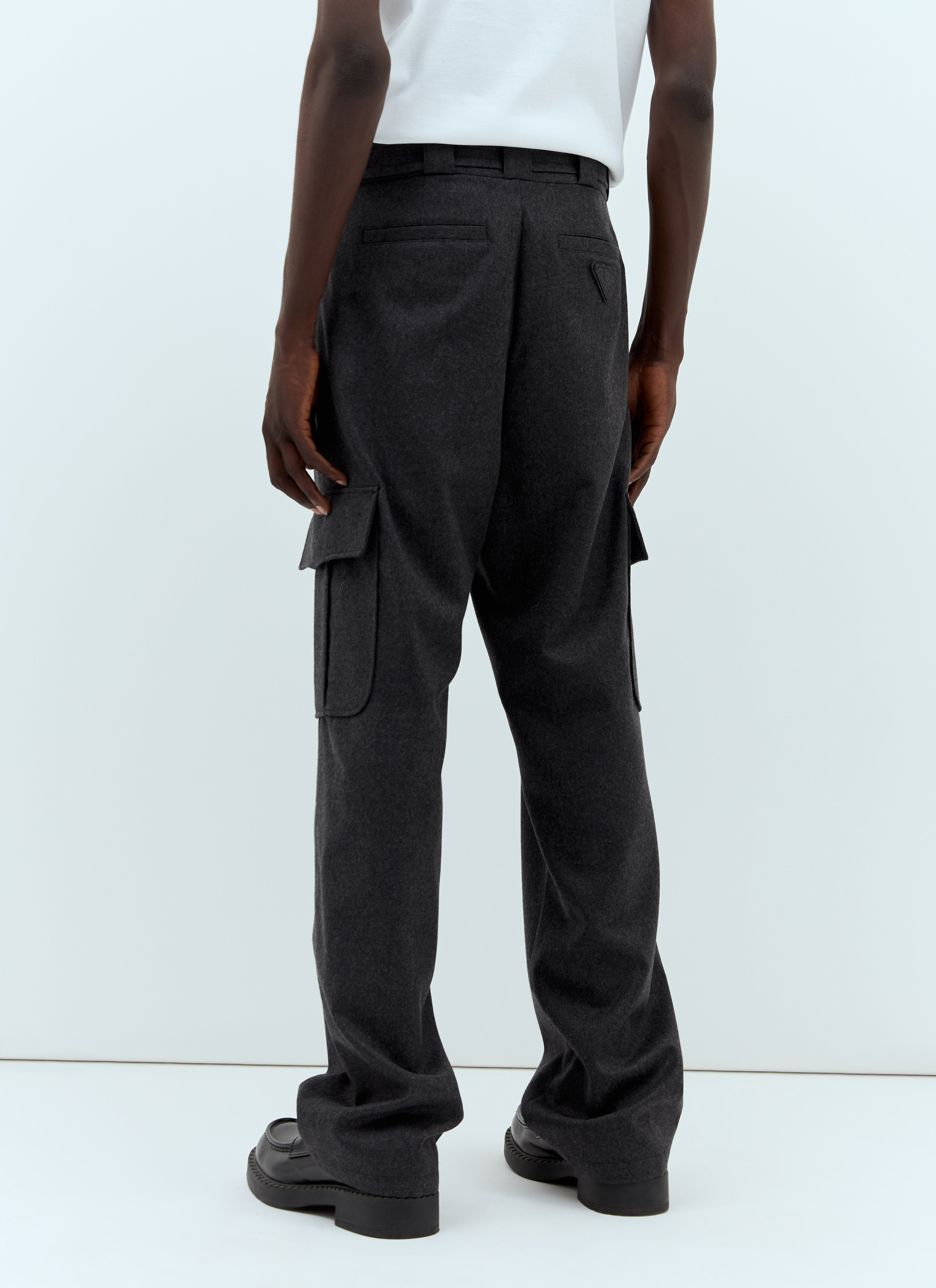 Prada Men Flannel Cargo Pants - 6