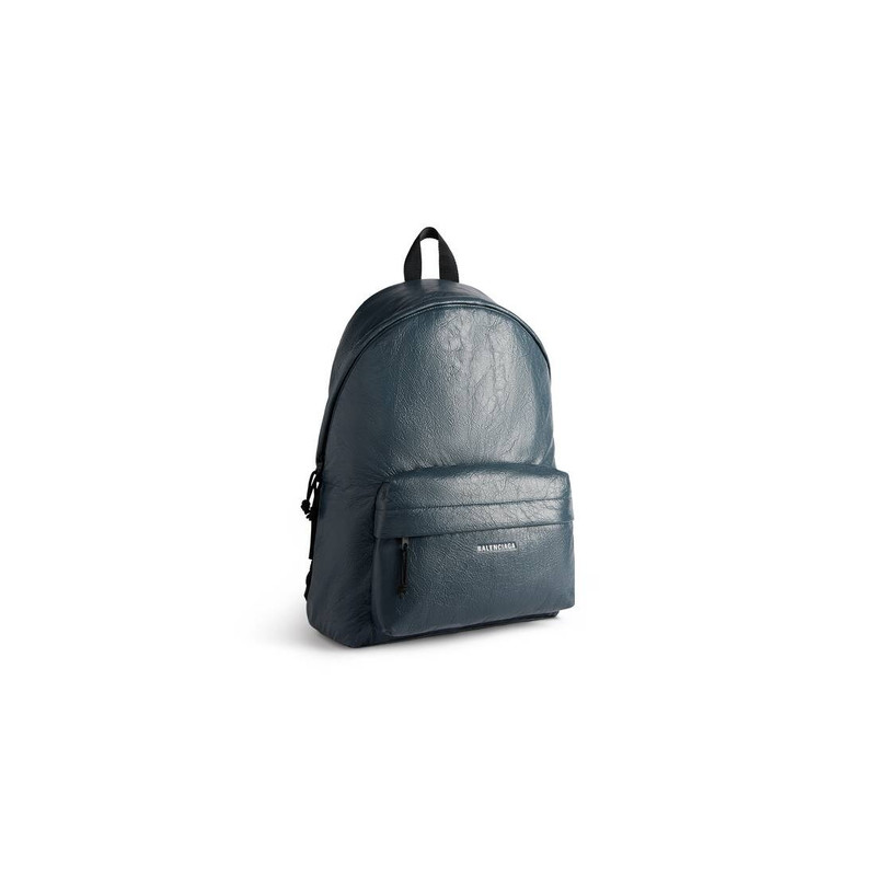 BALENCIAGA Men's Explorer Backpack in Dark Blue outlook