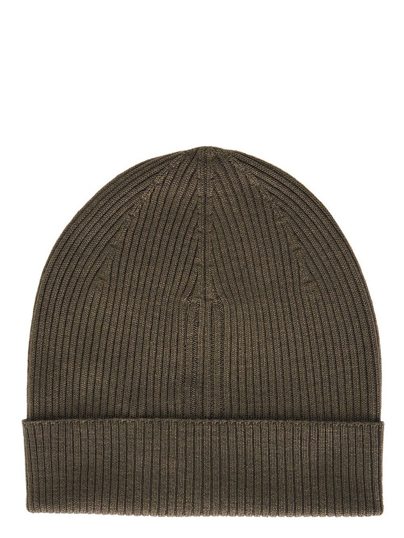 ribbed wool beanie 1