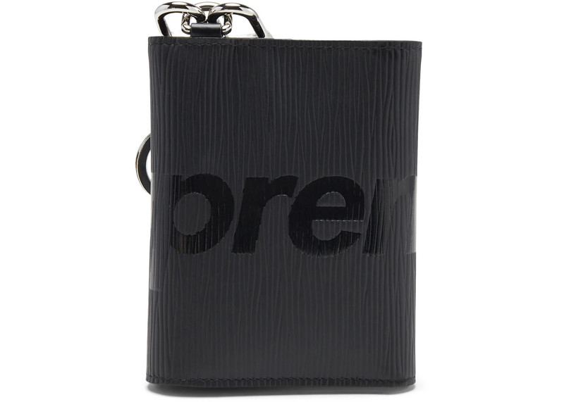 Louis Vuitton Louis Vuitton x Supreme Chain Wallet Epi Black outlook