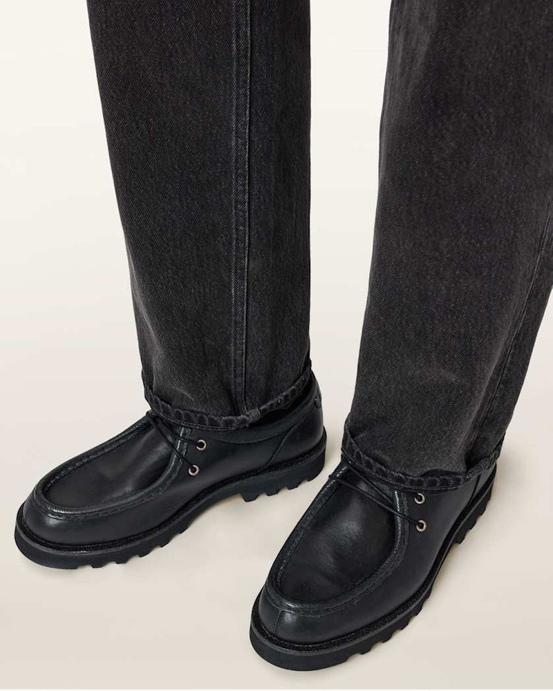 SKIFF APRON LEATHER SHOES 4
