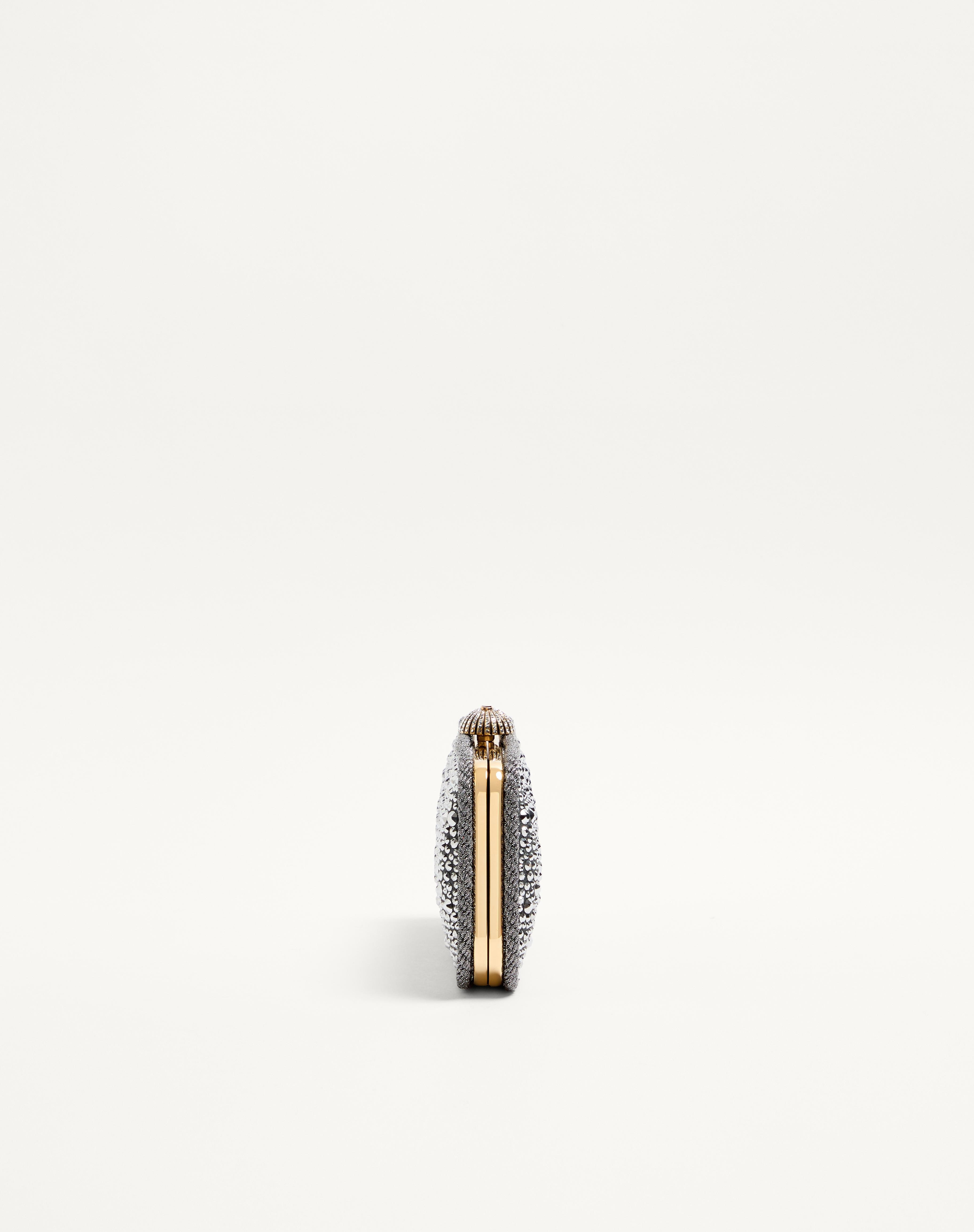 VALENTINO GARAVANI CARRY SECRETS MINAUDIERE WITH RHINESTONES. - 4