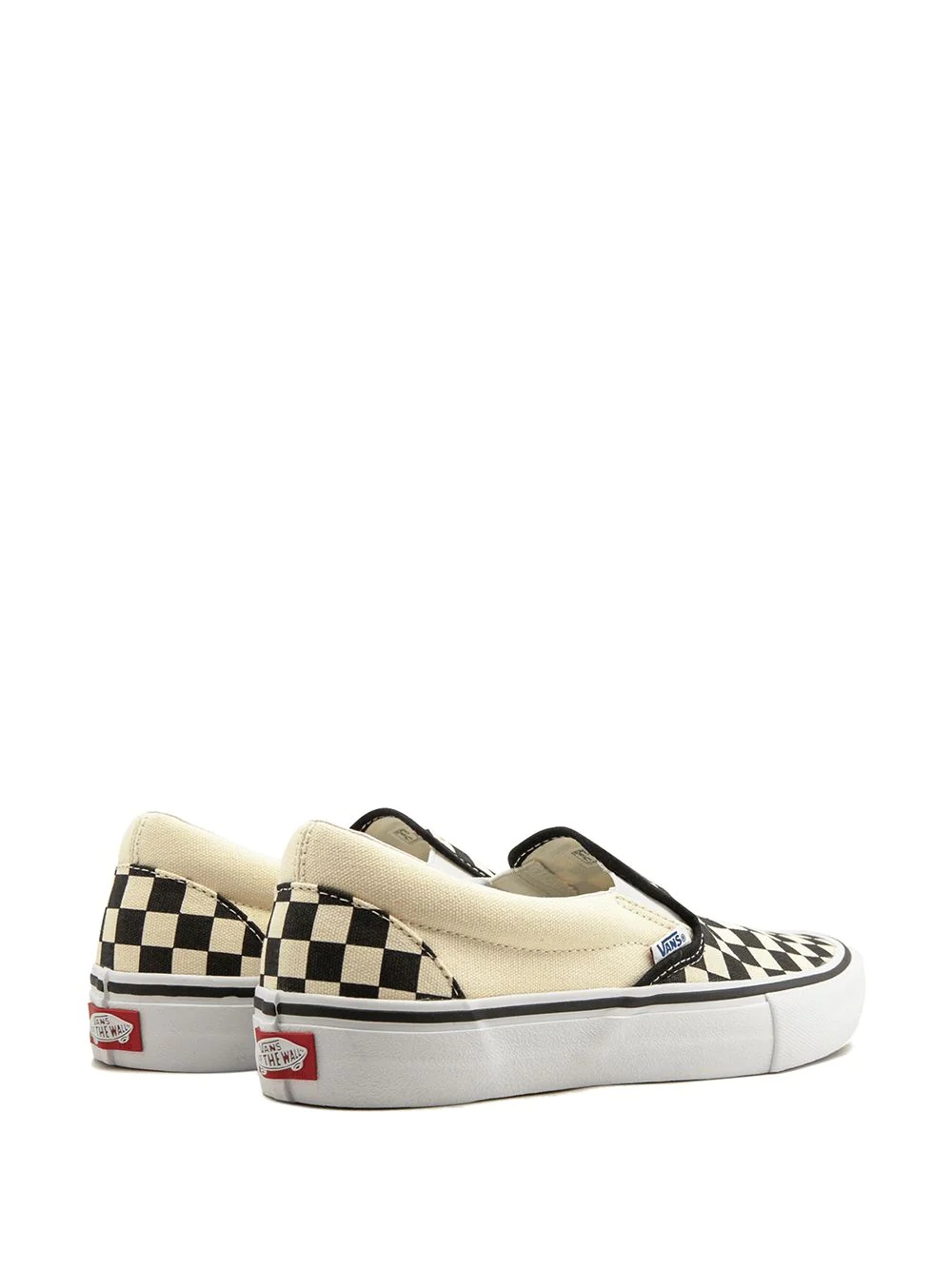 slip-on pro checkered sneakers - 3