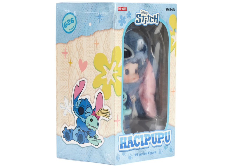 POP MART Pop Mart HACIPUPU Stitch 1/8 Figure outlook