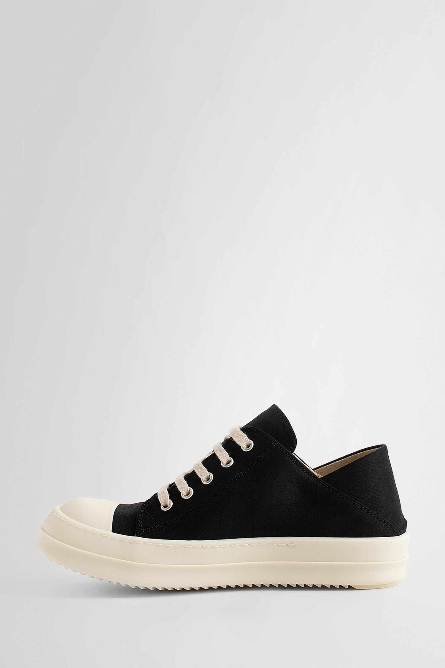 RICK OWENS WOMAN BLACK SNEAKERS - 4