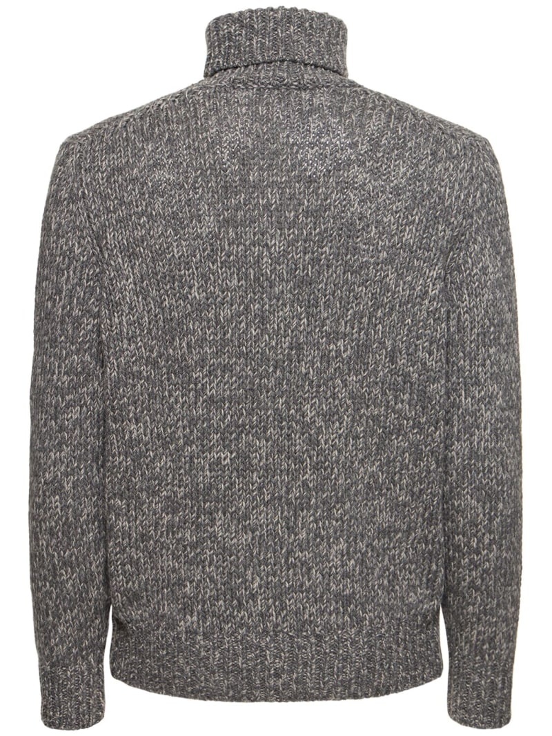 Cashmere turtleneck sweater - 7