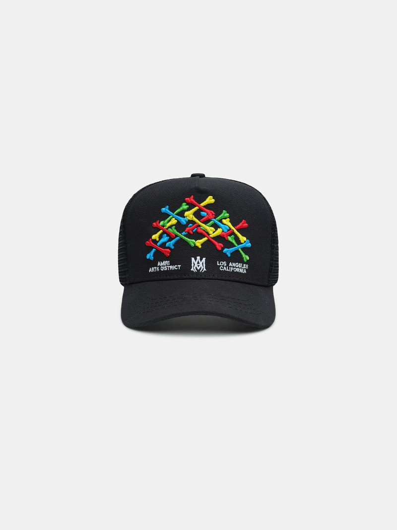 KIDS' BONES TRUCKER HAT 1