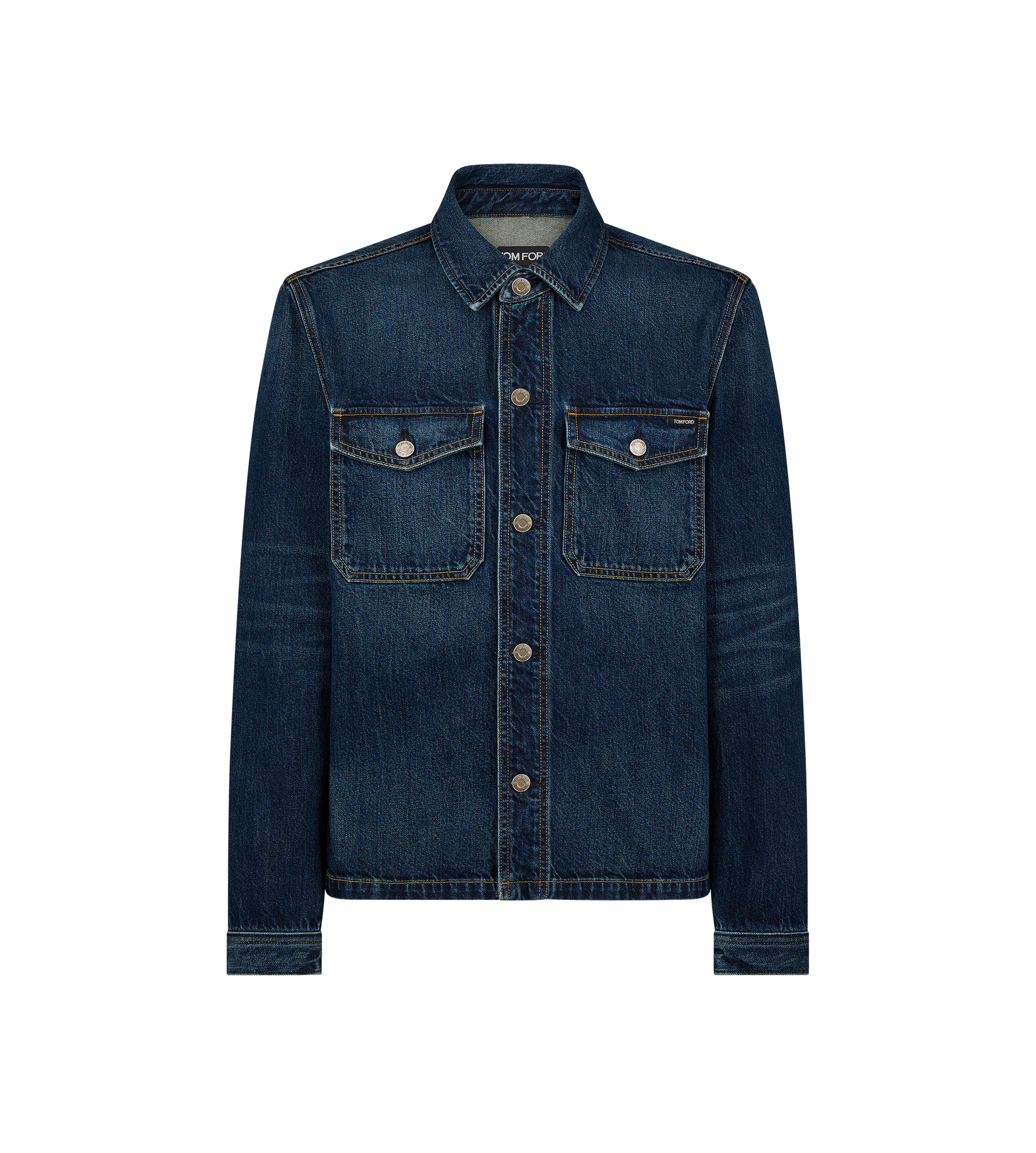 DENIM SHIRT JACKET - 1